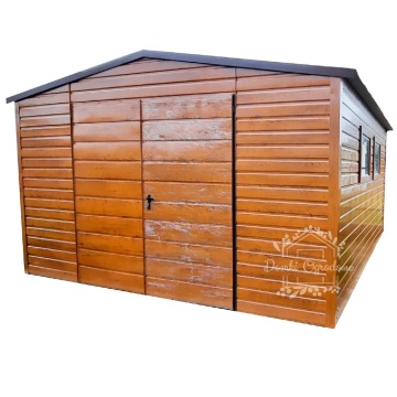 Domek ogrodowy  4m x 4m dwuspad - Brama + 2x okno... - Altany, domki, namioty - Białystok - zdjęcie 1