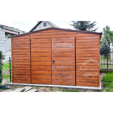 Domek ogrodowy  4m x 4m dwuspad - Brama + 2x okno... - Altany, domki, namioty - Białystok - zdjęcie 3