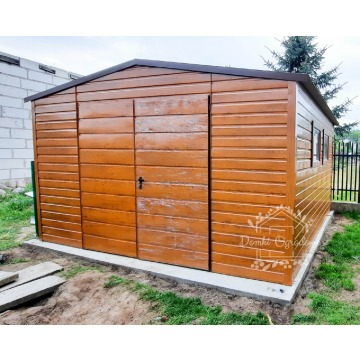 Domek ogrodowy  4m x 4m dwuspad - Brama + 2x okno... - Altany, domki, namioty - Białystok - zdjęcie 4