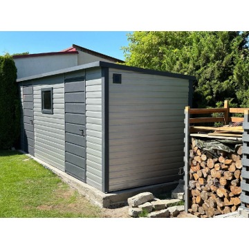 Schowek Domek ogrodowy  6m x 2m spad tył  2x okno... - Altany, domki, namioty - Toruń - zdjęcie 7