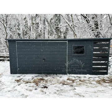 Domek Ogrodowy - Schowek Blaszany 5x3 + 1x3 -... - Altany, domki, namioty - Nowy Tomyśl - zdjęcie 3