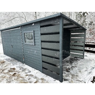 Domek Ogrodowy - Schowek Blaszany 5x3 + 1x3 -... - Altany, domki, namioty - Nowy Tomyśl - zdjęcie 5
