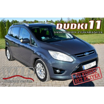 Ford Grand C-MAX - 1,6 tdci DUDKI11 7 Foteli,Klimatronic 2 str.Asysteny Park.Navigacja