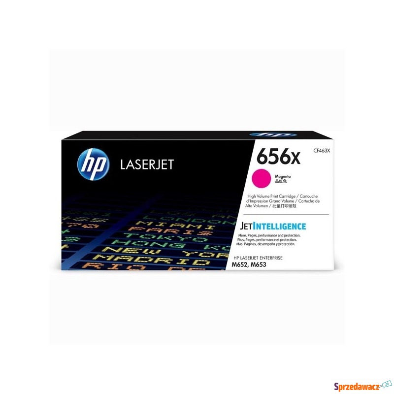 HP oryginalny toner CF463X, magenta, 22000s, HP... - Tusze, tonery - Bytom