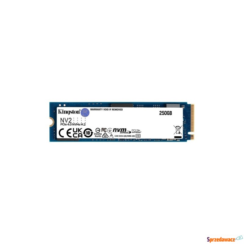 Dysk SSD Kingston NV2 (250GB; M.2 2280; PCIe 4.0... - Dyski twarde - Rzeszów