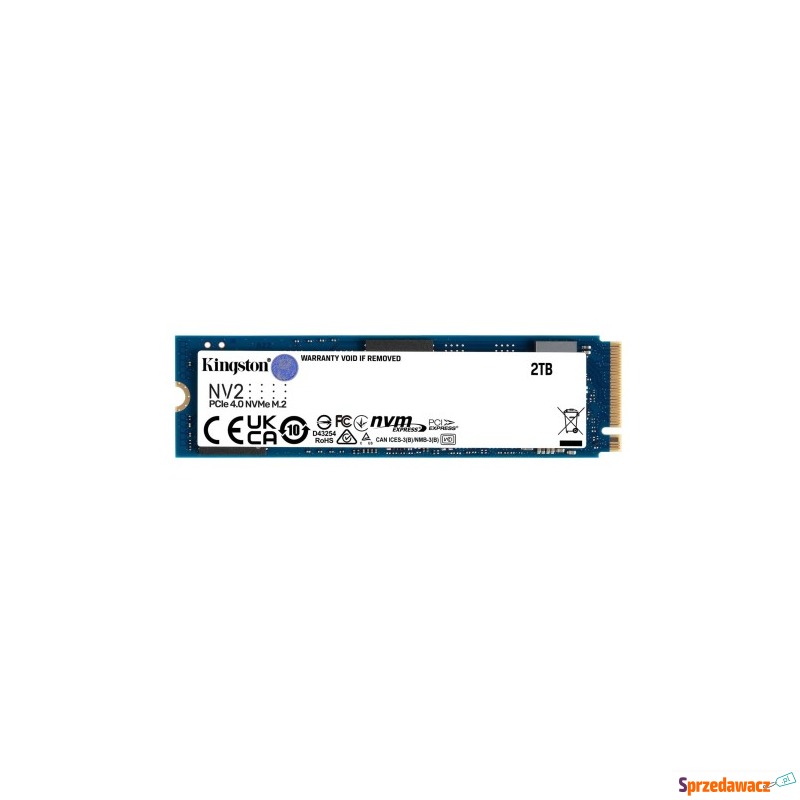 Dysk SSD Kingston NV2 (2TB; M.2 2280; PCIe 4.0... - Dyski twarde - Opole