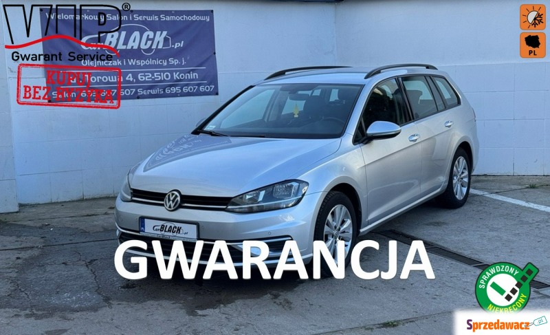 Volkswagen Golf – Salon Polska, Gwarancja 12... - Samochody osobowe - Konin