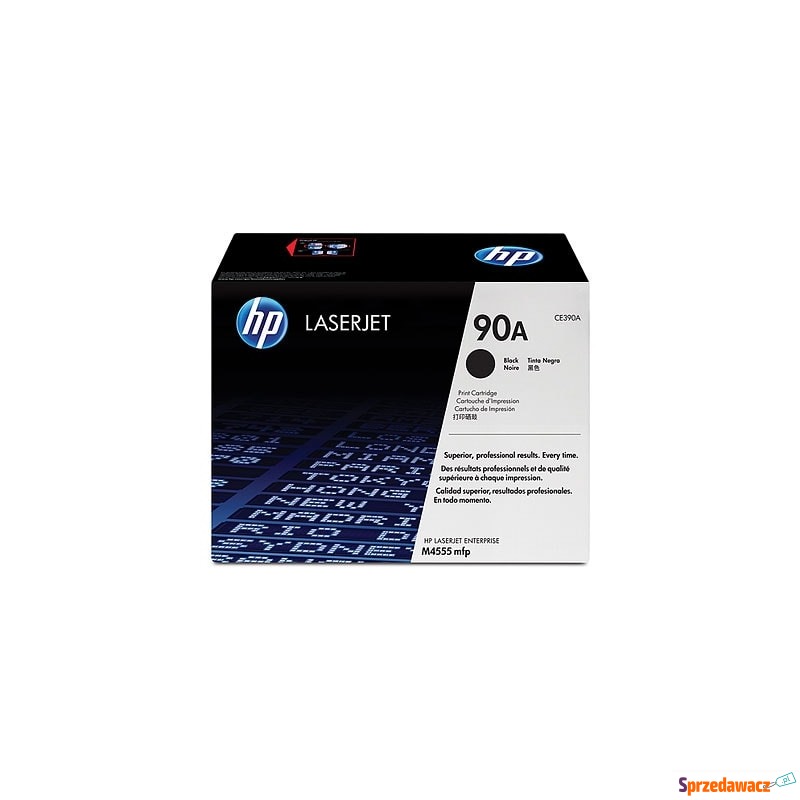 Toner Oryginalny HP 90A (CE390A) (Czarny) - D... - Tusze, tonery - Opole