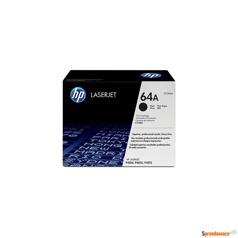 Toner Oryginalny HP 64A (CC364A) (Czarny) - D... - Tusze, tonery - Warszawa