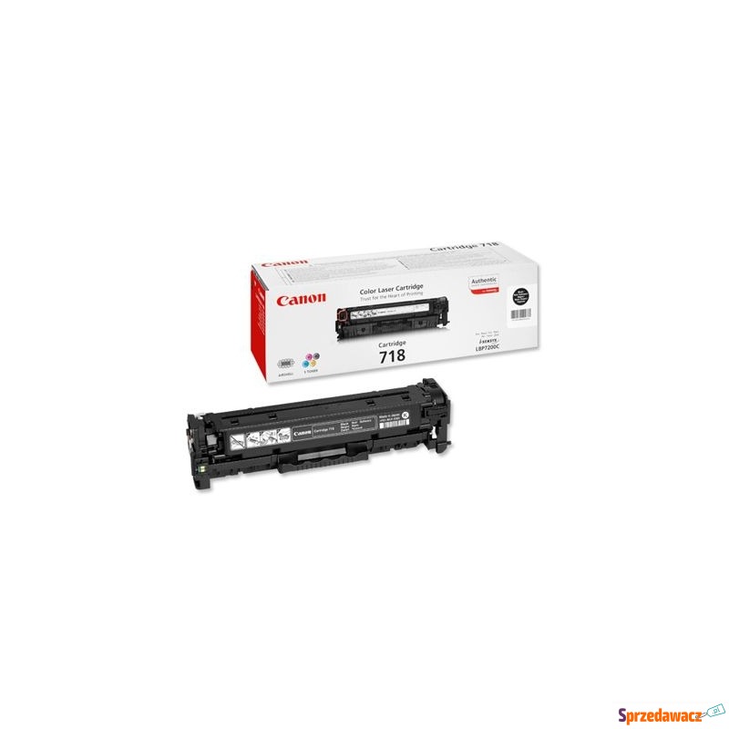 Toner Oryginalny Canon CRG-718 B (2662B002AA)... - Tusze, tonery - Częstochowa