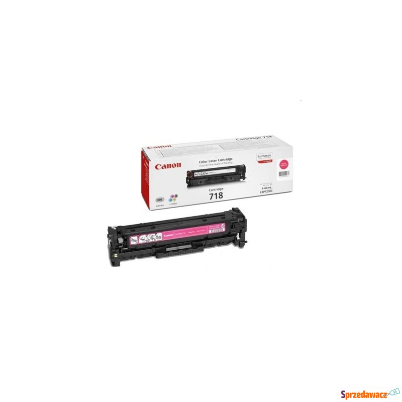 Toner Oryginalny Canon CRG-718 M (2660B002AA,... - Tusze, tonery - Toruń