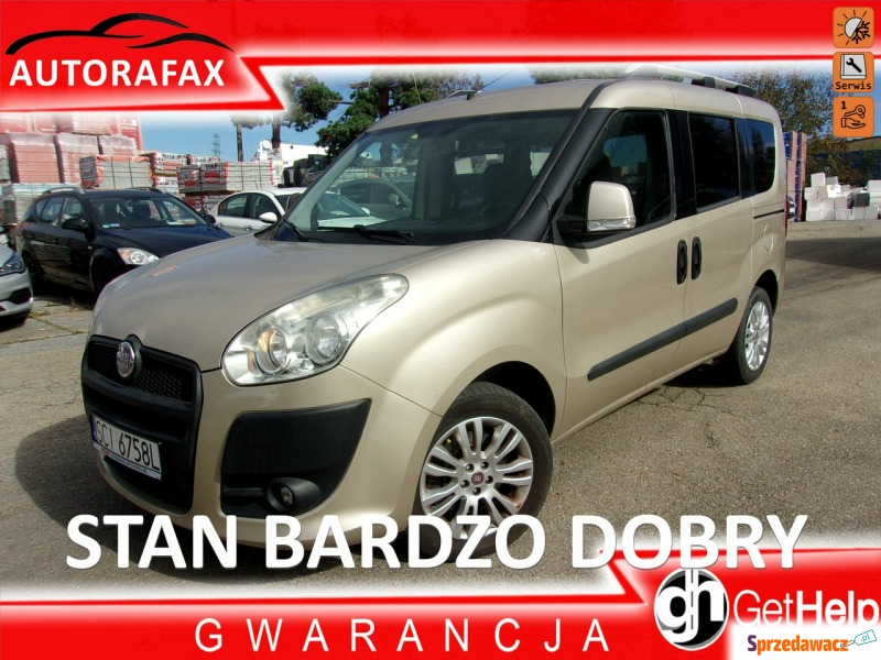 Fiat Doblo  Minivan/Van 2012,  1.4 benzyna - Na sprzedaż za 29 900 zł - Cieszyn