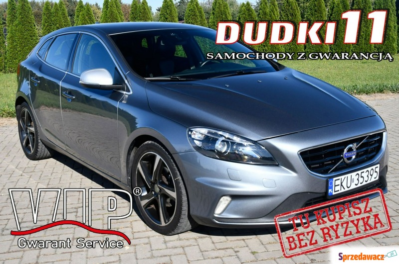 Volvo V40 - 2,0hdi DUDKI11 R-Design.Serwis,Na... - Samochody osobowe - Kutno