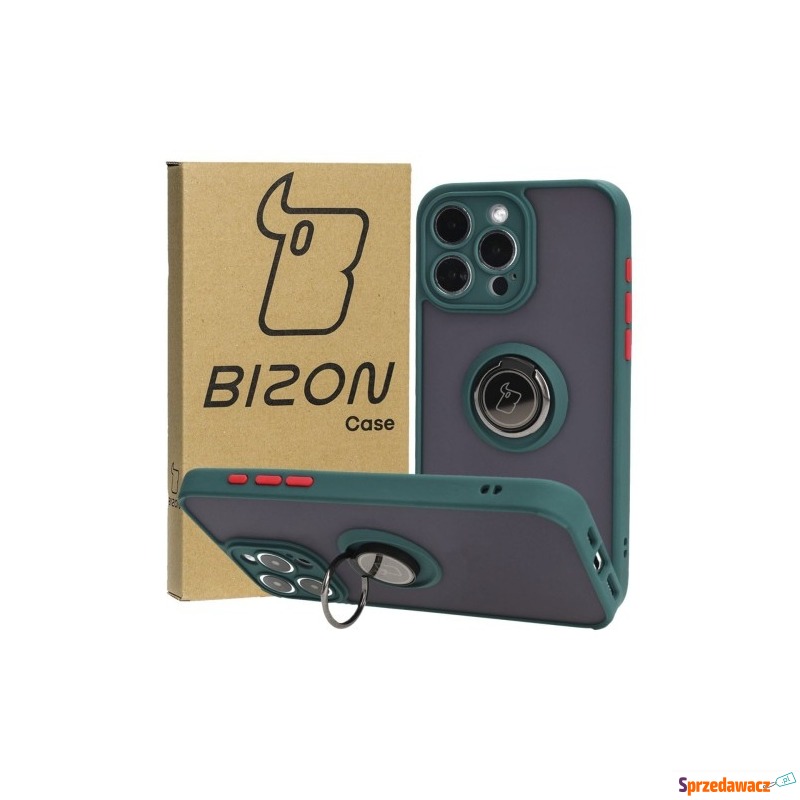 Etui z uchwytem na palec Bizon Case Hybrid Ring... - Etui na telefon - Wrocław