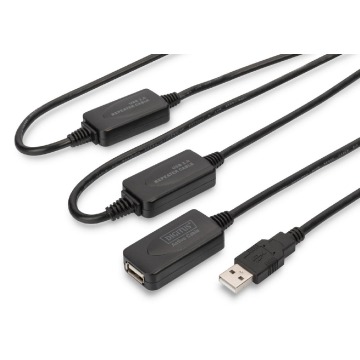 Digitus Aktywny przedłużacz (repeater) USB 2.0, dł. 25m