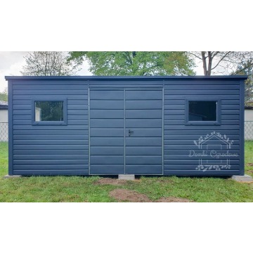 Schowek - Domek Ogrodowy 6x2,5m - Drzwi - 3x okno... - Altany, domki, namioty - Sopot - zdjęcie 3