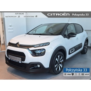 Citroen C3 - 1.2  83 MT5 wersja Max | Biały | 2024