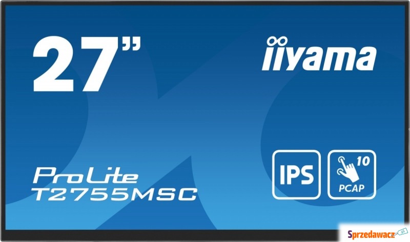 IIYAMA Monitor 27 cali T2755MSC-B1 DOTYK,USB,HDMI,IPS - Monitory LCD i LED - Knurów