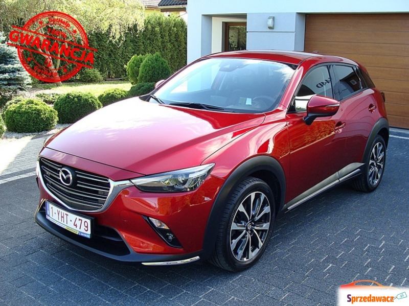 Mazda CX-3  SUV 2019,  2.0 benzyna - Na sprzedaż za 78 999 zł - Zawiercie