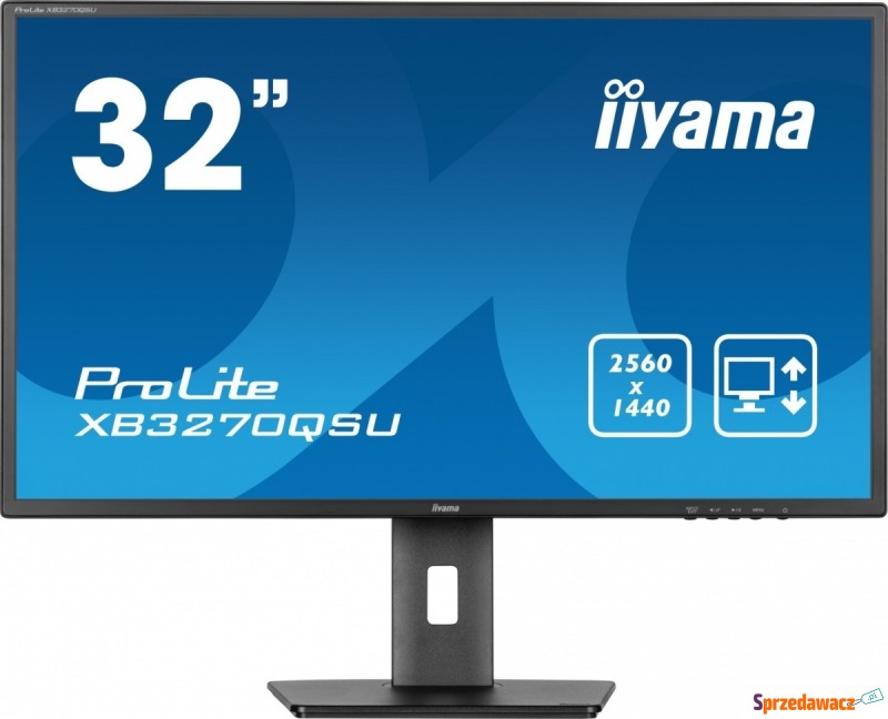 IIYAMA Monitor 32 cale XB3270QSU-B1 IPS,WQHD,... - Monitory LCD i LED - Tarnowskie Góry