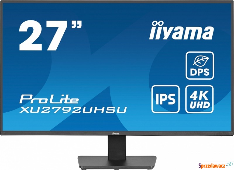 IIYAMA Monitor 27 cali XU2792UHSU-B6 4K,IPS,D... - Monitory LCD i LED - Grudziądz