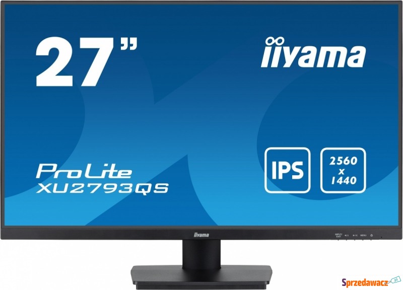 IIYAMA Monitor 27 cali XU2793QS-B6 IPS,QHD,10... - Monitory LCD i LED - Ciechanów