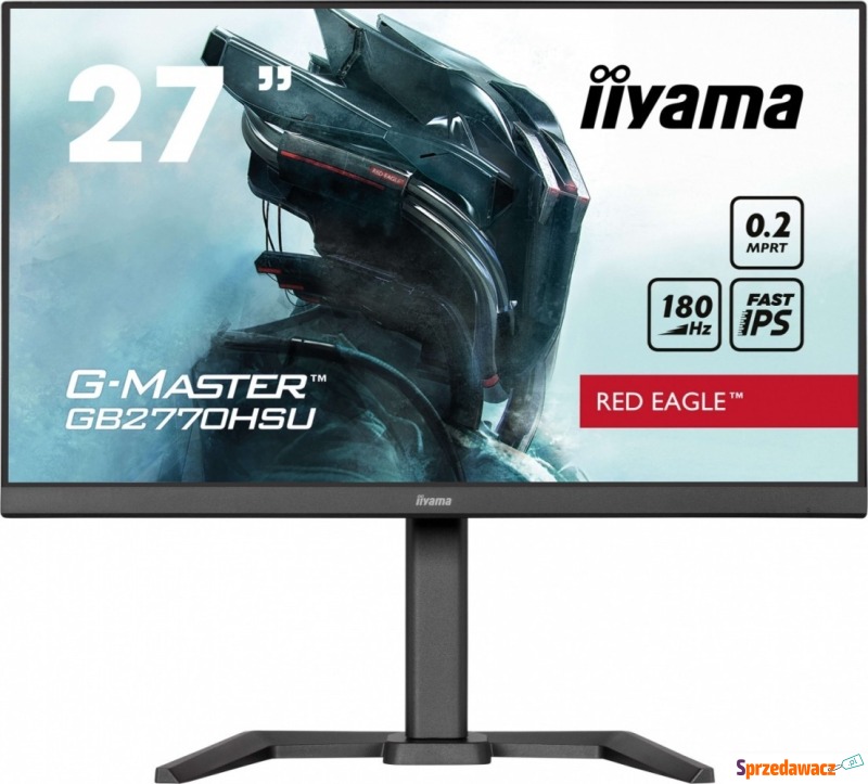 IIYAMA Monitor 27 cali GB2770HSU-B6 0.2ms,IPS... - Monitory LCD i LED - Kędzierzyn-Koźle