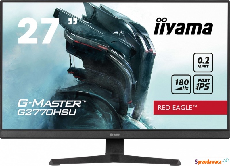 IIYAMA Monitor 27 cali G2770HSU-B6 0.2ms,IPS,... - Monitory LCD i LED - Konin