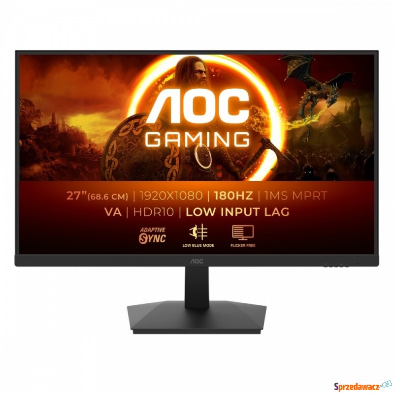 AOC Monitor C27G4ZXU 27 cali Zakrzywiony Fast... - Monitory LCD i LED - Przasnysz