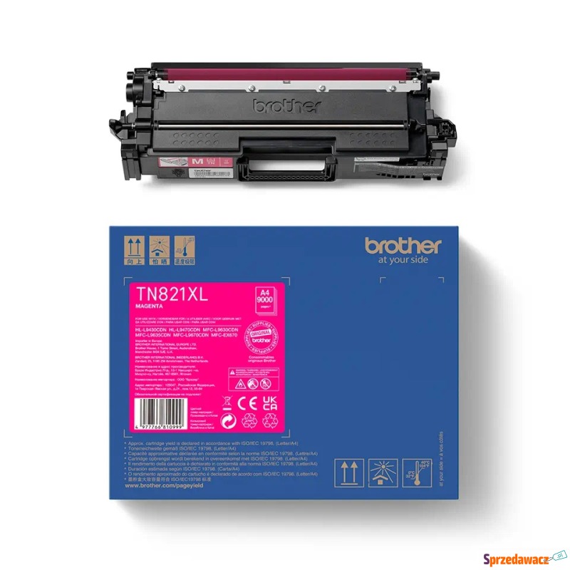 Toner Brother TN-821XLM do 9 000 stron - Tusze, tonery - Tarnobrzeg