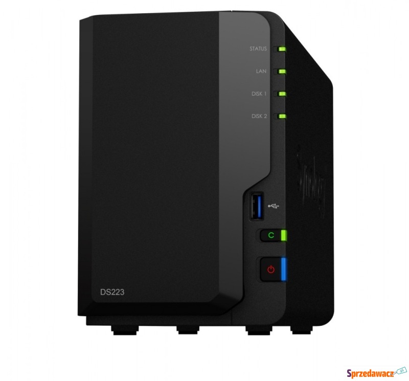 Synology Serwer NAS DS223 2x0HDD 2GB 4x1.7Ghz... - Pozostałe - Łódź