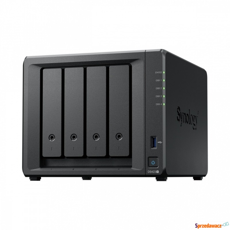 Synology Serwer NAS DS423+ 4x0HDD 2GB J4125 2xRJ45... - Pozostałe - Dąbrowa Górnicza