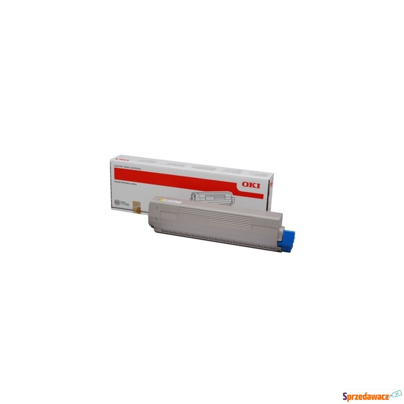 Toner Oryginalny Oki C822 (44844613) (Żółty) -... - Tusze, tonery - Łódź