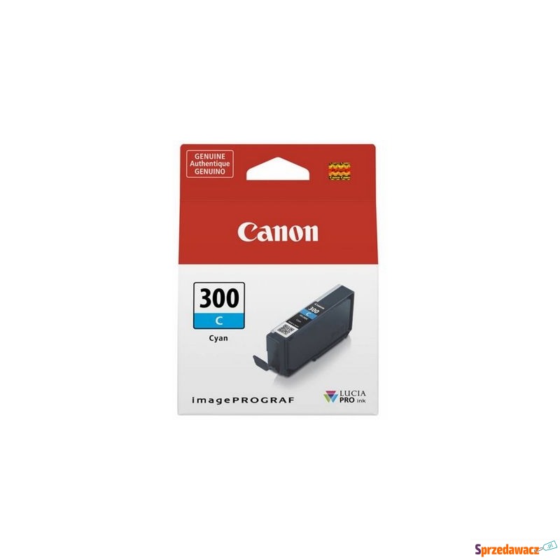 Tusz Oryginalny Canon PFI-300C (PFI300C) (Błę... - Tusze, tonery - Radom