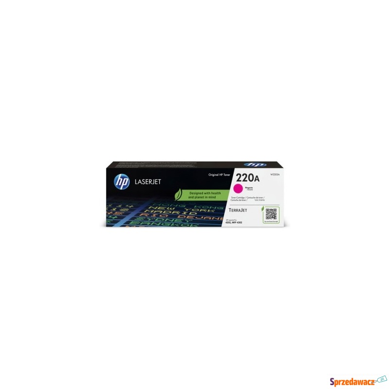 Toner Oryginalny HP 220A (W2203A) (Purpurowy)... - Tusze, tonery - Ostrołęka