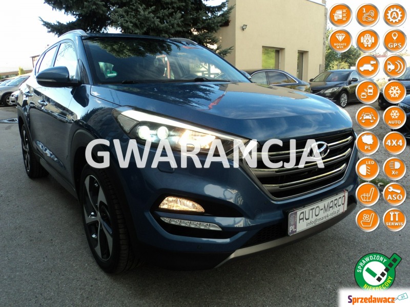 Hyundai Tucson  SUV 2016,  1.6 benzyna - Na sprzedaż za 76 000 zł - Lublin