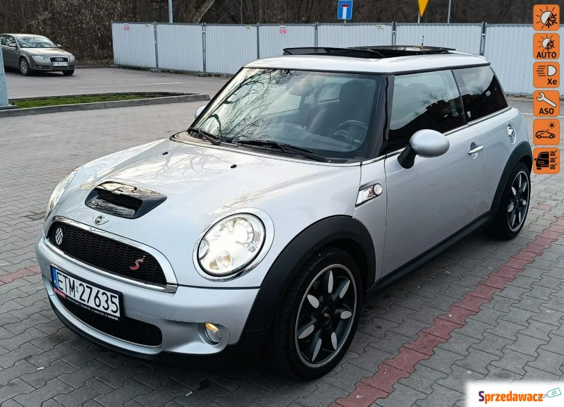 Mini Cooper S  Hatchback 2008,  1.6 benzyna - Na sprzedaż za 29 900 zł - Tomaszów Mazowiecki