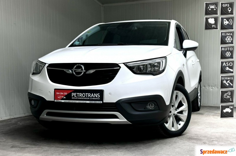 Opel Crossland X  Hatchback 2019,  1.2 benzyna - Na sprzedaż za 56 900 zł - Mrągowo