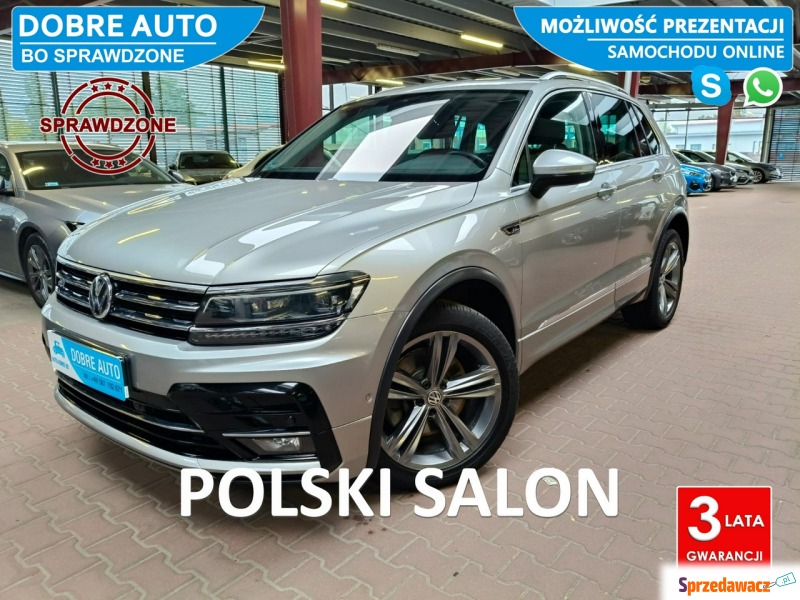 Volkswagen Tiguan - 2.0 190KM 4x4DSG R-Line,P... - Samochody osobowe - Mysłowice