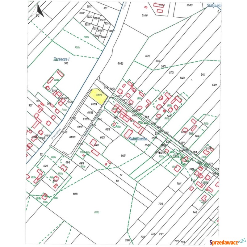 Działka budowlana na sprzedaż, 1381m², Kraśni... - Działki na sprzedaż - Kraśnik