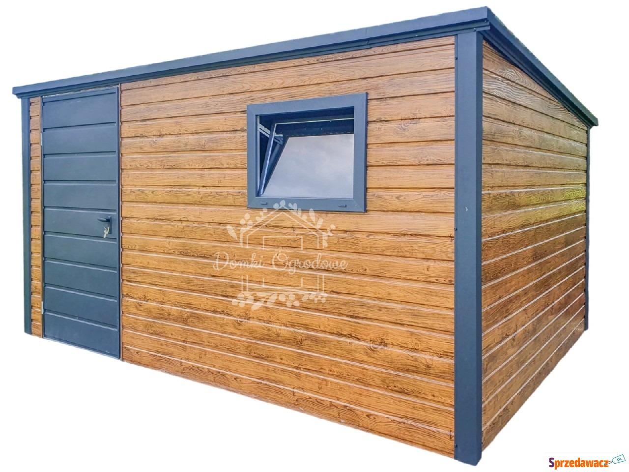 Schowek - Domek Ogrodowy 4x3m -Okno...