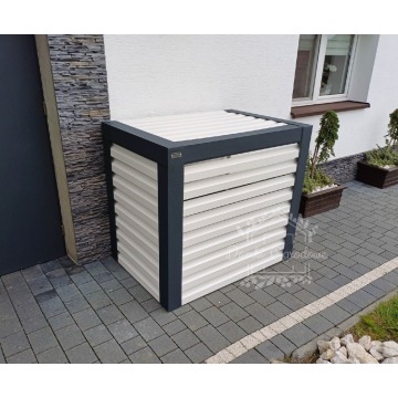 Osłona klimatyzatora - pompy ciepła 90x50x110... - Pozostała architektura... - Chodzież - zdjęcie 4