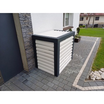Osłona klimatyzatora - pompy ciepła 90x50x110... - Pozostała architektura... - Chodzież - zdjęcie 5