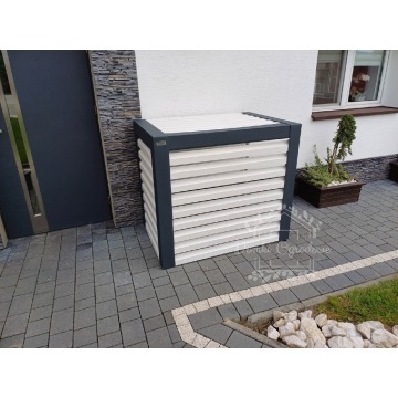 Osłona klimatyzatora - pompy ciepła 90x50x110... - Pozostała architektura... - Chodzież - zdjęcie 6