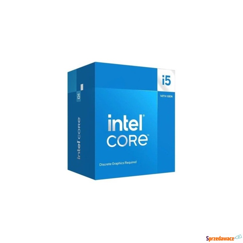 Procesor Intel Core i5-14400F 4,7 GHz 9.5 MB LGA1700 - Procesory - Kołobrzeg