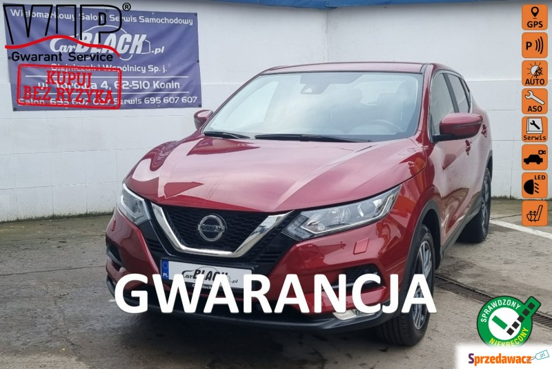 Nissan Qashqai 2018,  1.2 benzyna - Na sprzedaż za 62 850 zł - Konin