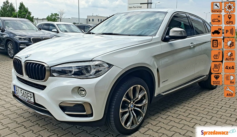 BMW X6  SUV 2016,  4.4 benzyna - Na sprzedaż za 162 000 zł - Białystok