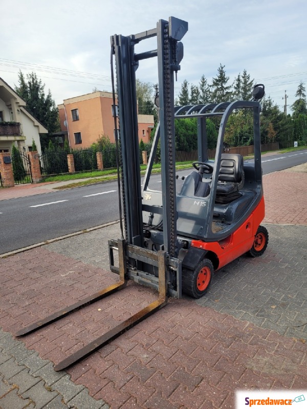 Wózek widłowy Linde h16t-03 LPG forklift - Pozostały sprzęt rolniczy - Dopiewiec