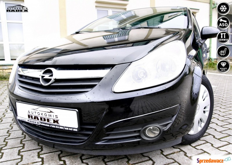 Opel Corsa  Hatchback 2007,  1.4 benzyna - Na sprzedaż za 13 799 zł - Świebodzin