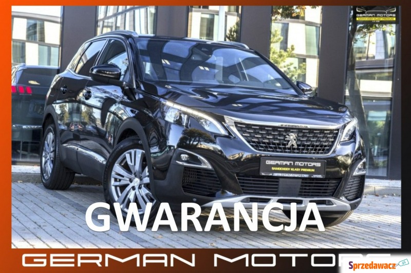 Peugeot 3008  SUV 2019,  1.6 benzyna - Na sprzedaż za 82 900 zł - Gdynia